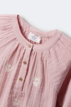 Springfield Kids Malhas|Blusões-Blusa de manga comprida para menina rosa