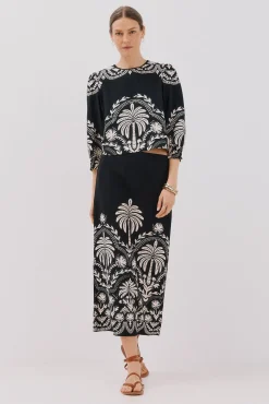 Cortefiel Blusas-Blusa estampada Multicolorido