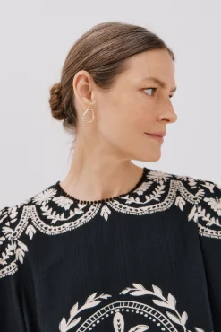 Cortefiel Blusas-Blusa estampada Multicolorido