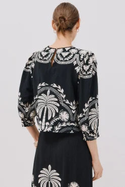 Cortefiel Blusas-Blusa estampada Multicolorido