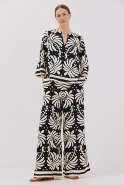 Cortefiel Blusas-Blusa estampada Multicolorido