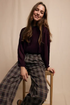 Slowlove Blusas-Blusa franzida Granada