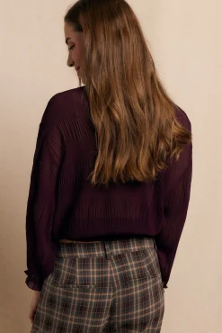 Slowlove Blusas-Blusa franzida Granada