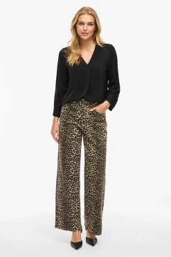 Vila Blusas-blusa manga 3/4 Preto