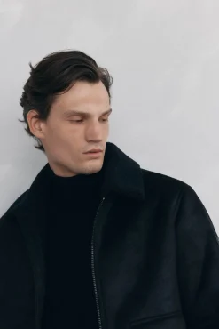 Pedro del Hierro Casacos-Blusão Preto