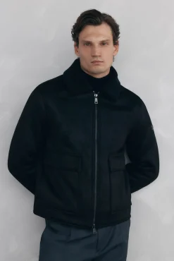 Pedro del Hierro Casacos-Blusão Preto