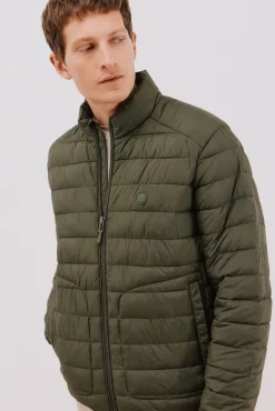 Cortefiel Casacos|Sobretudos-Blusão acolchoado ultralight Verde