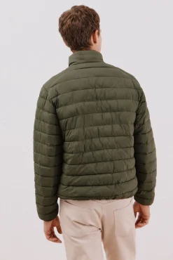 Cortefiel Casacos|Sobretudos-Blusão acolchoado ultralight Verde