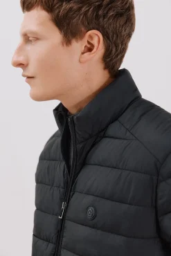 Cortefiel Casacos|Sobretudos-Blusão acolchoado ultralight Preto