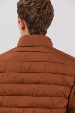 Cortefiel Casacos|Sobretudos-Blusão acolchoado ultralight Castanho