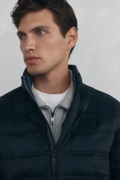 Pedro del Hierro Casacos|Sobretudos-Blusão acolchoado ultralight Preto