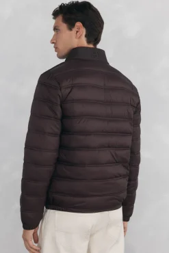 Pedro del Hierro Casacos|Sobretudos-Blusão acolchoado ultralight Marrom