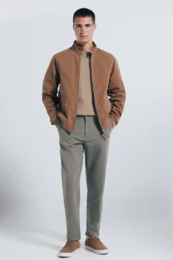 Springfield Casacos-Blusão algodão castanho