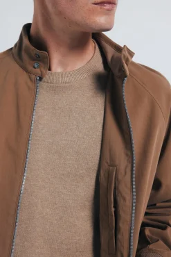 Springfield Casacos-Blusão algodão castanho