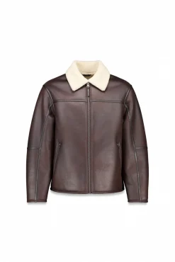 Springfield Casacos-Blusão aviador efeito camurça dupla face cru