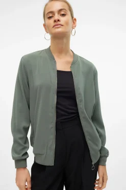 Vero Moda Sobretudos-Blusão bomber Verde