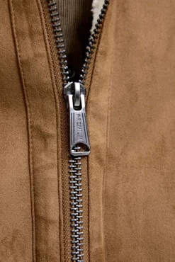 Jack & Jones Casacos-Blusão bomber clássica Castanho