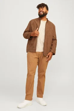 Jack & Jones PLUS Casacos-Blusão com efeito couro PLUS cru