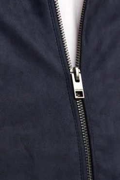 Jack & Jones Casacos-Blusão com efeito de couro preto