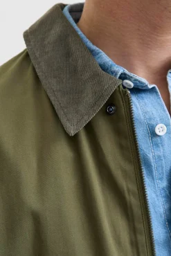 Jack & Jones Casacos-Blusão de corte regular Verde