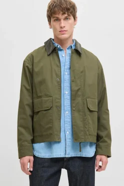 Jack & Jones Casacos-Blusão de corte regular Verde