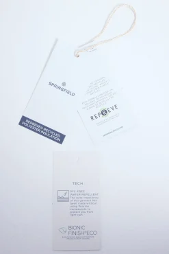 Springfield Casacos-Blusão de gola de veludo cotelê verde