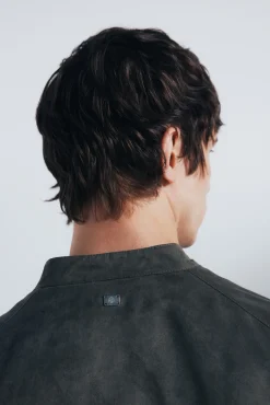 Springfield Casacos-Blusão efeito camurça bege