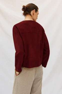 Cortefiel Sobretudos-Blusão efeito pele Granada