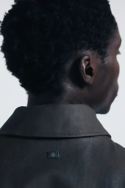 Springfield Casacos-Blusão efeito pele cru