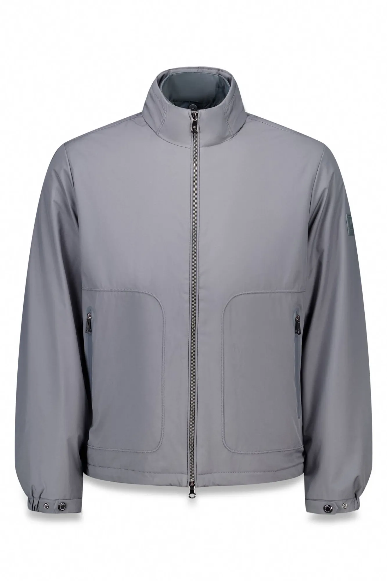 Pedro del Hierro Casacos|Sobretudos-Blusão forros desmontáveis Cizento