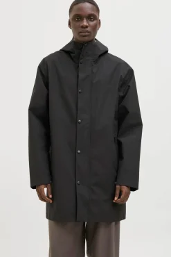 Jack & Jones Casacos-Blusão impermeável de corte regular Preto