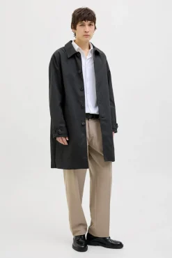 Jack & Jones Casacos-Blusão impermeável de corte regular Preto