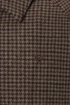 Silbon Casacos-Blusão pied-de-poule Castanho