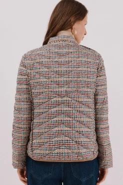 Cortefiel Sobretudos|Casacos-Blusão reversível de penas Tostado