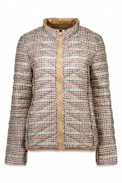 Cortefiel Sobretudos|Casacos-Blusão reversível de penas Tostado