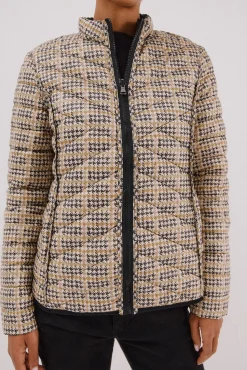 Cortefiel Sobretudos|Casacos-Blusão reversível de penas Preto