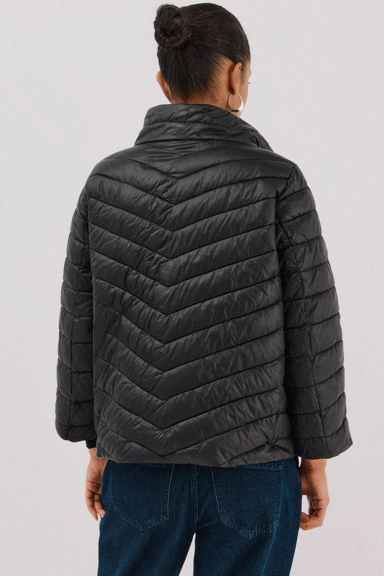 Cortefiel Sobretudos|Casacos-Blusão reversível thermolite® Preto