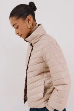 Cortefiel Sobretudos|Casacos-Blusão reversível thermolite® Ecru