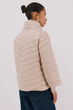 Cortefiel Sobretudos|Casacos-Blusão reversível thermolite® Ecru