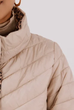 Cortefiel Sobretudos|Casacos-Blusão reversível thermolite® Ecru