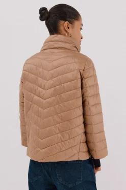 Cortefiel Casacos|Sobretudos-Blusão reversível thermolite® Tostado