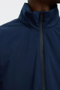 Selected Casacos-Blusão técnica resistente à água Azul