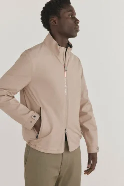 Pedro del Hierro Casacos|Sobretudos-Blusão técnico leve Beige