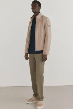 Pedro del Hierro Casacos|Sobretudos-Blusão técnico leve Beige