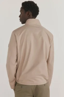 Pedro del Hierro Casacos|Sobretudos-Blusão técnico leve Beige