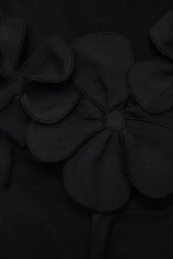 Trendyol Camisolas-Body de malha preto