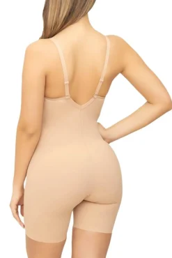 Ivette Bridal Roupa Interior-Body panty especiais tamanhos grandes camel