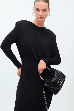 Lola Casademunt Malas-Bolsa com alça metálica Preto