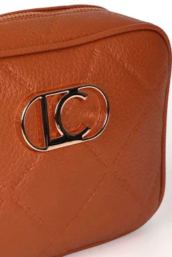 Lola Casademunt Malas-Bolsa de ombro com monograma Castanho