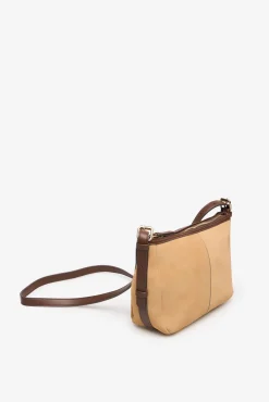 Cortefiel Malas-Bolsa de ombro lisa Castanho